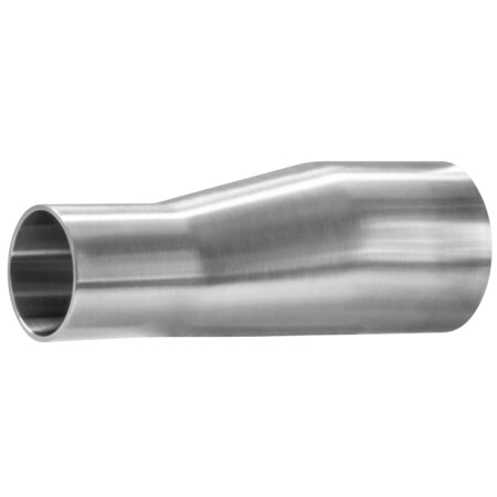 1 X 3/4 BPE Weld End Long Ecc. Reducer, 4 Long 316SS SF1